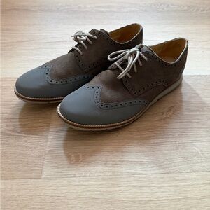 Cole Haan Gray Oxfords